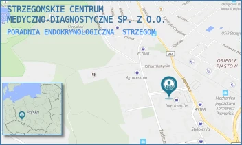 PORADNIA ENDOKRYNOLOGICZNA - STRZEGOMSKIE CENTRUM MEDYCZNO-DIAGNOSTYCZNE SP. Z O.O. - UL. WINCENTEGO WITOSA 7,  STRZEGOM