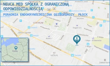 PORADNIA ENDOKRYNOLOGICZNA OSTEOPOROZY - ŚWIAT ZDROWIA OPERATOR MEDYCZNY SP. Z O.O - KRÓLEWIECKA 24A,  PŁOCK