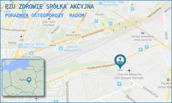 PORADNIA OSTEOPOROZY - PZU ZDROWIE SPÓŁKA AKCYJNA - GRANICZNA 24,  RADOM