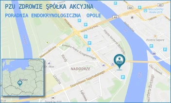 PORADNIA ENDOKRYNOLOGICZNA - PZU ZDROWIE SPÓŁKA AKCYJNA - UL. PL.PIŁSUDSKIEGO 5,  OPOLE