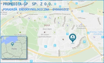 PORADNIA ENDOKRYNOLOGICZNA - PROMEDICA-GP  SP. Z O.O. - SZELBURG-ZAREMBINY 19,  BYDGOSZCZ
