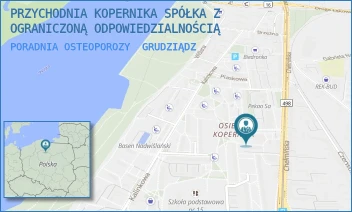 PORADNIA OSTEOPOROZY - PRZYCHODNIA KOPERNIKA SPÓŁKA Z OGRANICZONĄ ODPOWIEDZIALNOŚCIĄ - CHEŁMIŃSKA 74,  GRUDZIĄDZ