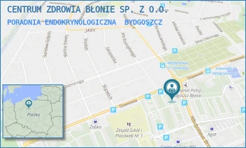 PORADNIA ENDOKRYNOLOGICZNA - CENTRUM ZDROWIA BŁONIE SP. Z O.O. - BRONIEWSKIEGO 9,  BYDGOSZCZ