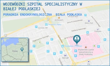 PORADNIA ENDOKRYNOLOGICZNA - WOJEWÓDZKI SZPITAL SPECJALISTYCZNY W BIAŁEJ PODLASKIEJ - TEREBELSKA 57-65,  BIAŁA PODLASKA