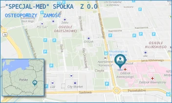 OSTEOPOROZY - "SPECJAL-MED" SPÓŁKA  Z O.O - KILIŃSKIEGO 4,  ZAMOŚĆ