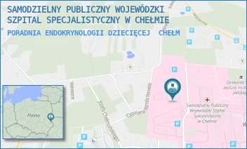 PORADNIA ENDOKRYNOLOGII DZIECIĘCEJ - SAMODZIELNY PUBLICZNY WOJEWÓDZKI SZPITAL SPECJALISTYCZNY W CHEŁMIE - SZPITALNA 53B,  CHEŁM