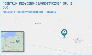 PORADNIA ENDOKRYNOLOGICZNA - "CENTRUM MEDYCZNO-DIAGNOSTYCZNE" SP. Z O.O. - 1C.,  KRYNKA