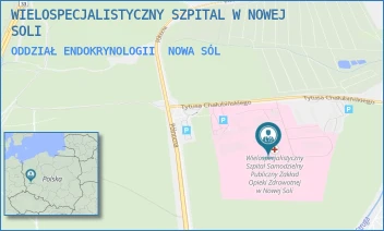 ODDZIAŁ ENDOKRYNOLOGII - WIELOSPECJALISTYCZNY SZPITAL W NOWEJ SOLI - UL. CHAŁUBIŃSKIEGO 7,  NOWA SÓL