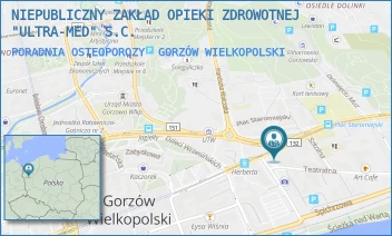 PORADNIA OSTEOPOROZY - NIEPUBLICZNY ZAKŁAD OPIEKI ZDROWOTNEJ "ULTRA-MED" S.C.BOGUMIŁA TUROS-DEJNOWICZ, MONIKA DEJNOWICZ-ZBYL - UL. WARSZAWSKA 6/213,  GORZÓW WIELKOPOLSKI