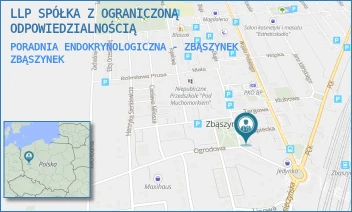 PORADNIA ENDOKRYNOLOGICZNA - ZBĄSZYNEK - LLP SPÓŁKA Z OGRANICZONĄ ODPOWIEDZIALNOŚCIĄ - UL. DŁUGA 1,  ZBĄSZYNEK