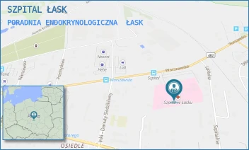 PORADNIA ENDOKRYNOLOGICZNA - DAVITA SPÓŁKA Z OGRANICZONĄ ODPOWIEDZIALNOŚCIĄ - UL. WARSZAWSKA 62A,  ŁASK