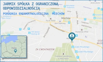 PORADNIA ENDOKRYNOLOGICZNA - JARMIX SPÓŁKA Z OGRANICZONĄ ODPOWIEDZIALNOŚCIĄ - UL. JÓZEFA PIŁSUDSKIEGO 23,  MIECHÓW