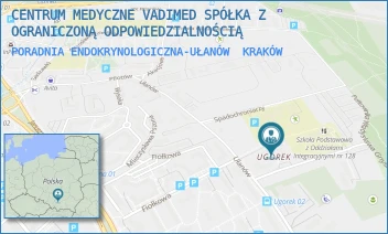 PORADNIA ENDOKRYNOLOGICZNA-UŁANÓW - CENTRUM MEDYCZNE VADIMED SPÓŁKA Z OGRANICZONĄ ODPOWIEDZIALNOŚCIĄ - UL. UŁANÓW 29 A,  KRAKÓW