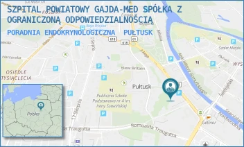 PORADNIA ENDOKRYNOLOGICZNA - SZPITAL POWIATOWY GAJDA-MED SPÓŁKA Z OGRANICZONĄ ODPOWIEDZIALNOŚCIĄ - 3 MAJA 5,  PUŁTUSK