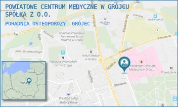 PORADNIA OSTEOPOROZY - POWIATOWE CENTRUM MEDYCZNE W GRÓJCU SPÓŁKA Z O.O. - PIOTRA SKARGI 10,  GRÓJEC