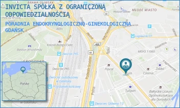 PORADNIA ENDOKRYNOLOGICZNO-GINEKOLOGICZNA - INVICTA SPÓŁKA Z OGRANICZONĄ ODPOWIEDZIALNOŚCIĄ - UL. RAJSKA 10,  GDAŃSK