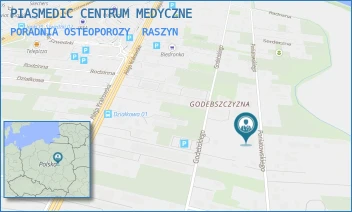 PORADNIA OSTEOPOROZY - PIASMEDIC CENTRUM MEDYCZNE - PONIATOWSKIEGO 21,  RASZYN