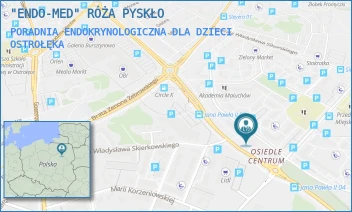 PORADNIA ENDOKRYNOLOGICZNA DLA DZIECI - "ENDO-MED" RÓŻA PYSKŁO - RTM. WITOLDA PILECKIEGO 14,  OSTROŁĘKA