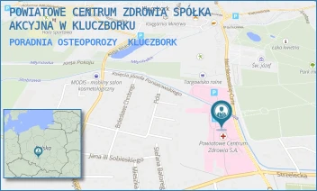 PORADNIA OSTEOPOROZY - POWIATOWE CENTRUM ZDROWIA SPÓŁKA AKCYJNA W KLUCZBORKU - UL. M.C.SKŁODOWSKIEJ 23,  KLUCZBORK