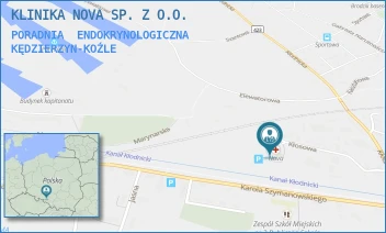 PORADNIA  ENDOKRYNOLOGICZNA - KLINIKA NOVA SP. Z O.O. - UL. KŁOSOWA 7,  KĘDZIERZYN-KOŹLE
