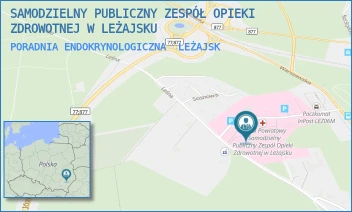 PORADNIA ENDOKRYNOLOGICZNA - SAMODZIELNY PUBLICZNY ZESPÓŁ OPIEKI ZDROWOTNEJ W LEŻAJSKU - UL. LEŚNA 22,  LEŻAJSK