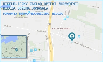 PORADNIA ENDOKRYNOLOGICZNA - NIEPUBLICZNY ZAKŁAD OPIEKI ZDROWOTNEJ BILCZA BOŻENA DOMAGAŁA - KSIĘDZA ŚCIEGIENNEGO 7A/-,  BILCZA