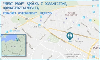 PORADNIA OSTEOPOROZY - "MEDI-PROF" SPÓŁKA Z OGRANICZONĄ ODPOWIEDZIALNOŚCIĄ - IGNACEGO DASZYŃSKIEGO 30,  KĘTRZYN