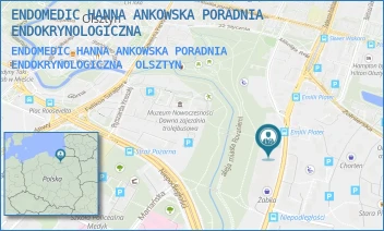 ENDOMEDIC HANNA ANKOWSKA PORADNIA ENDOKRYNOLOGICZNA - ENDOMEDIC HANNA ANKOWSKA PORADNIA ENDOKRYNOLOGICZNA - KOŚCIUSZKI 92/12U,  OLSZTYN