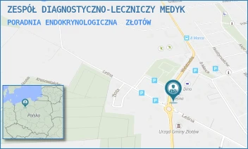 PORADNIA ENDOKRYNOLOGICZNA - ZESPÓŁ DIAGNOSTYCZNO-LECZNICZY MEDYK - WIELATOWSKA 10,  ZŁOTÓW