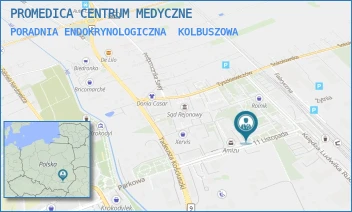PORADNIA ENDOKRYNOLOGICZNA - PROMEDICA CENTRUM MEDYCZNE - UL. 11-GO LISTOPADA 3,  KOLBUSZOWA