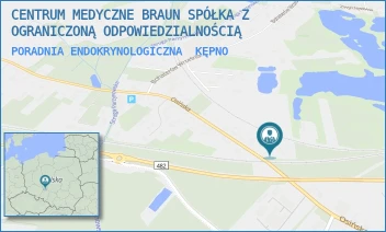 PORADNIA ENDOKRYNOLOGICZNA - CENTRUM MEDYCZNE BRAUN SPÓŁKA Z OGRANICZONĄ ODPOWIEDZIALNOŚCIĄ - OSIŃSKA 16 A,  KĘPNO